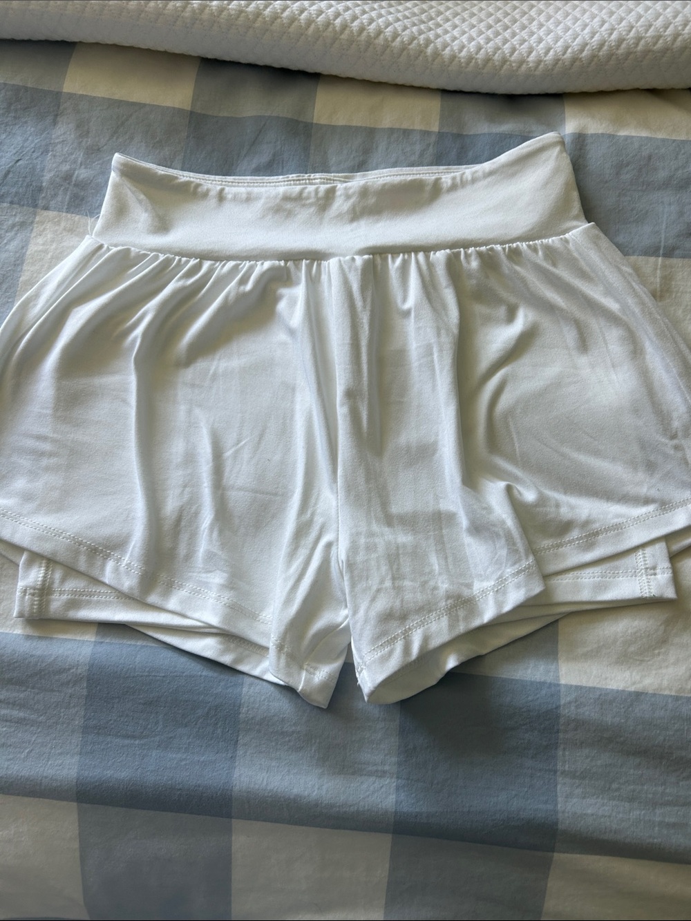 NWT Girls Crewcuts White Active Skort sz 10